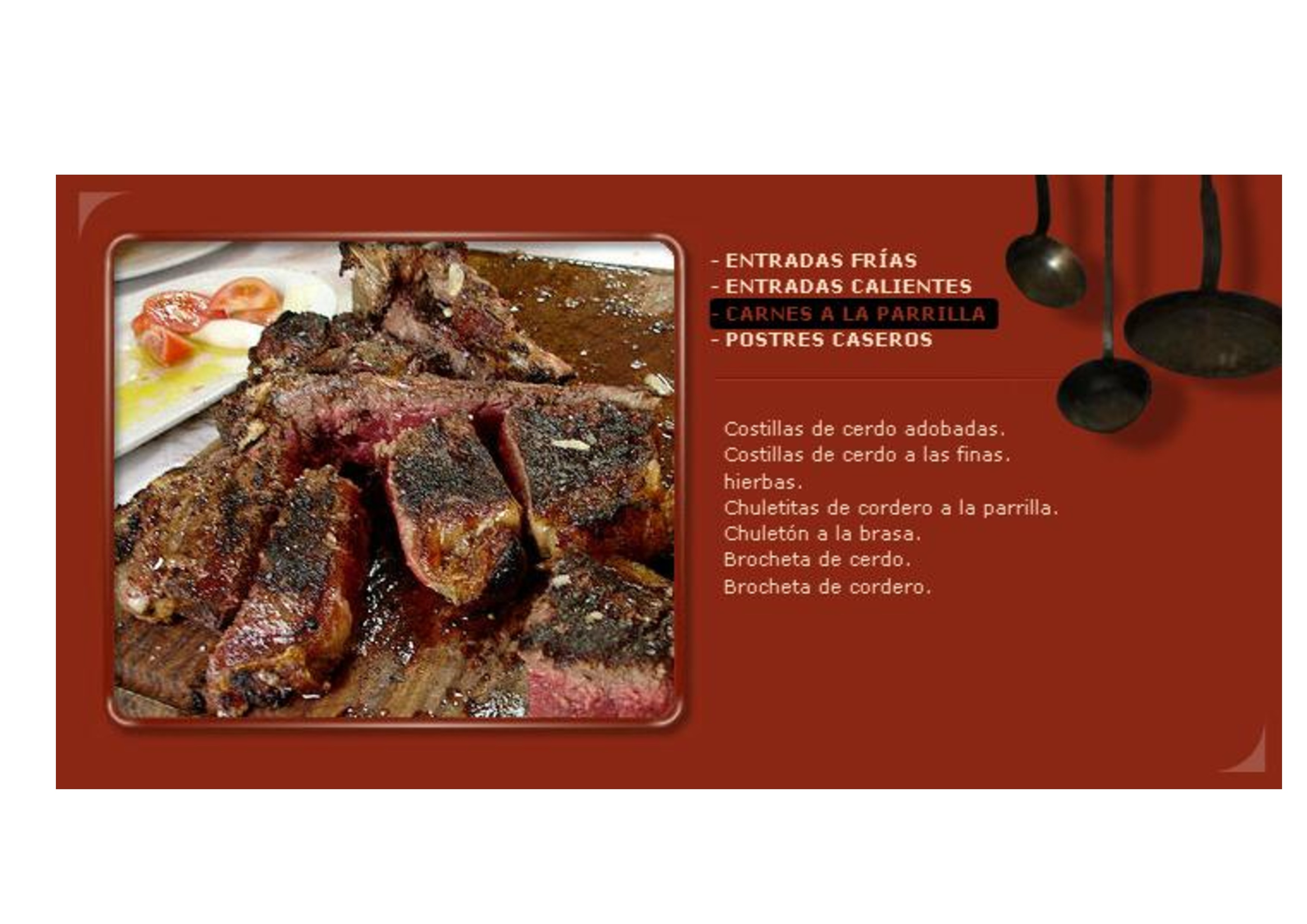  Menu La Cueva del Lobo  