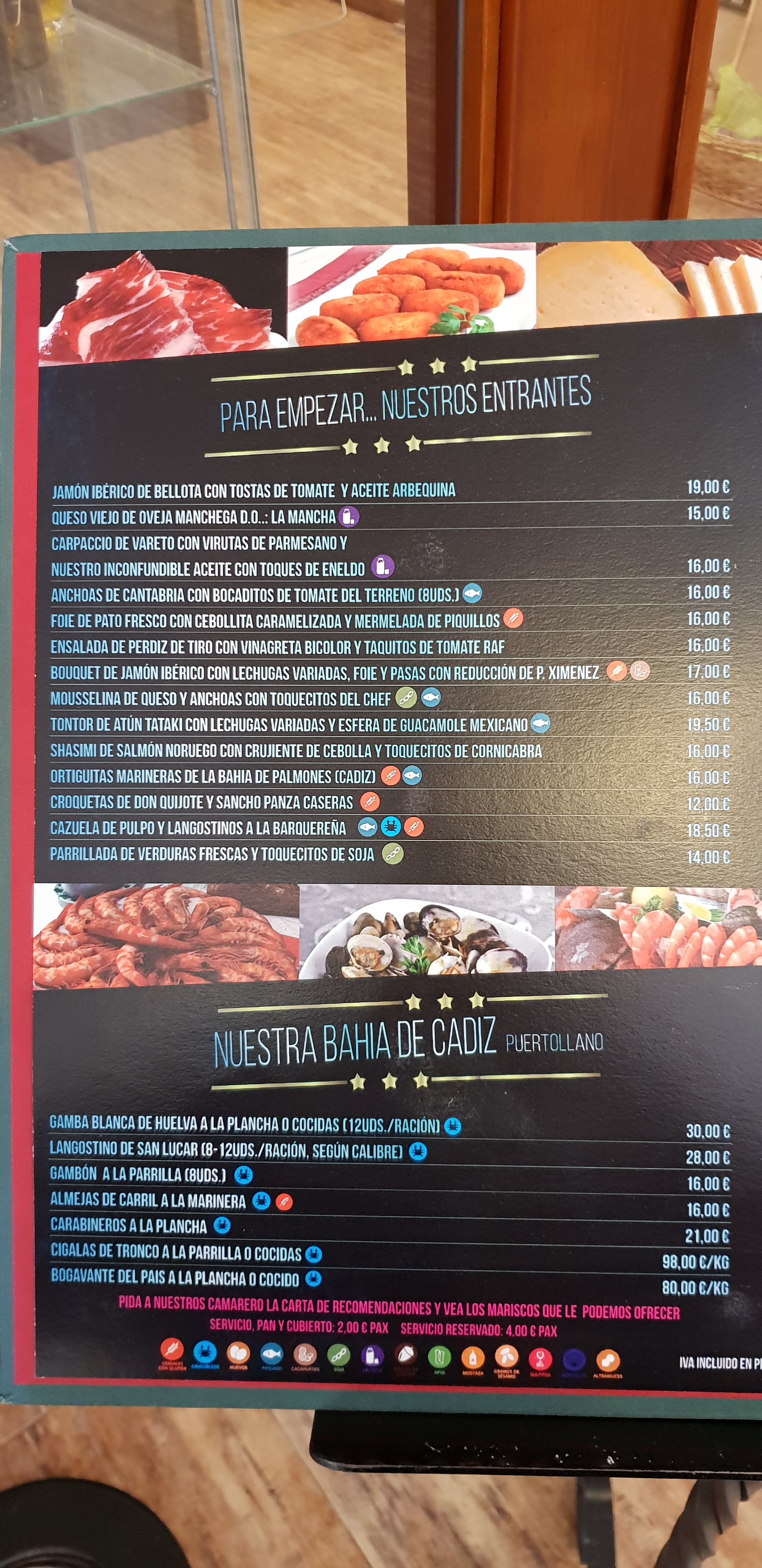  Menu Restaurante el Mesto  