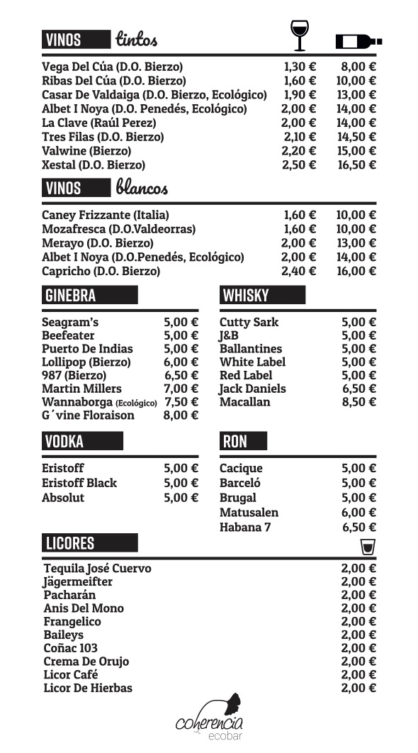  Menu Coherencia Ecobar  
