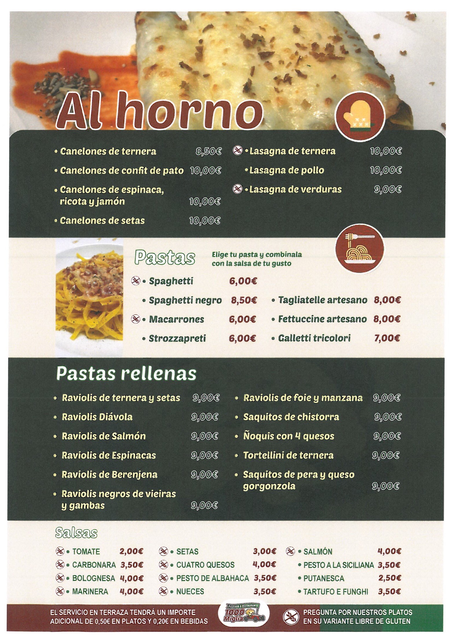  Menu 1000 Miglia  