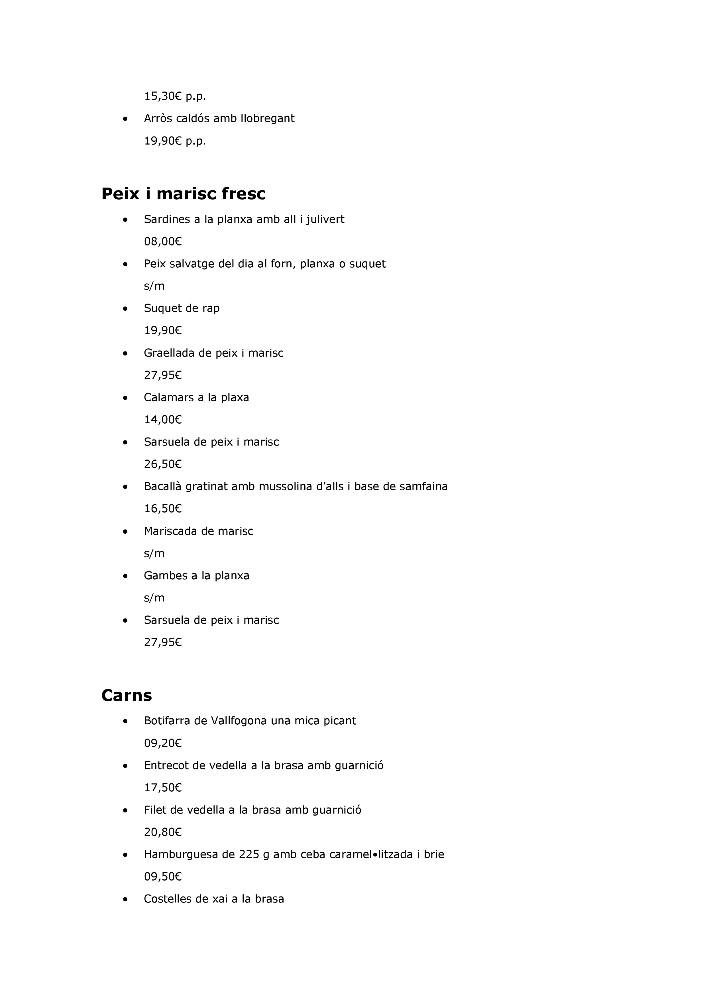  Menu Meson del Conde  