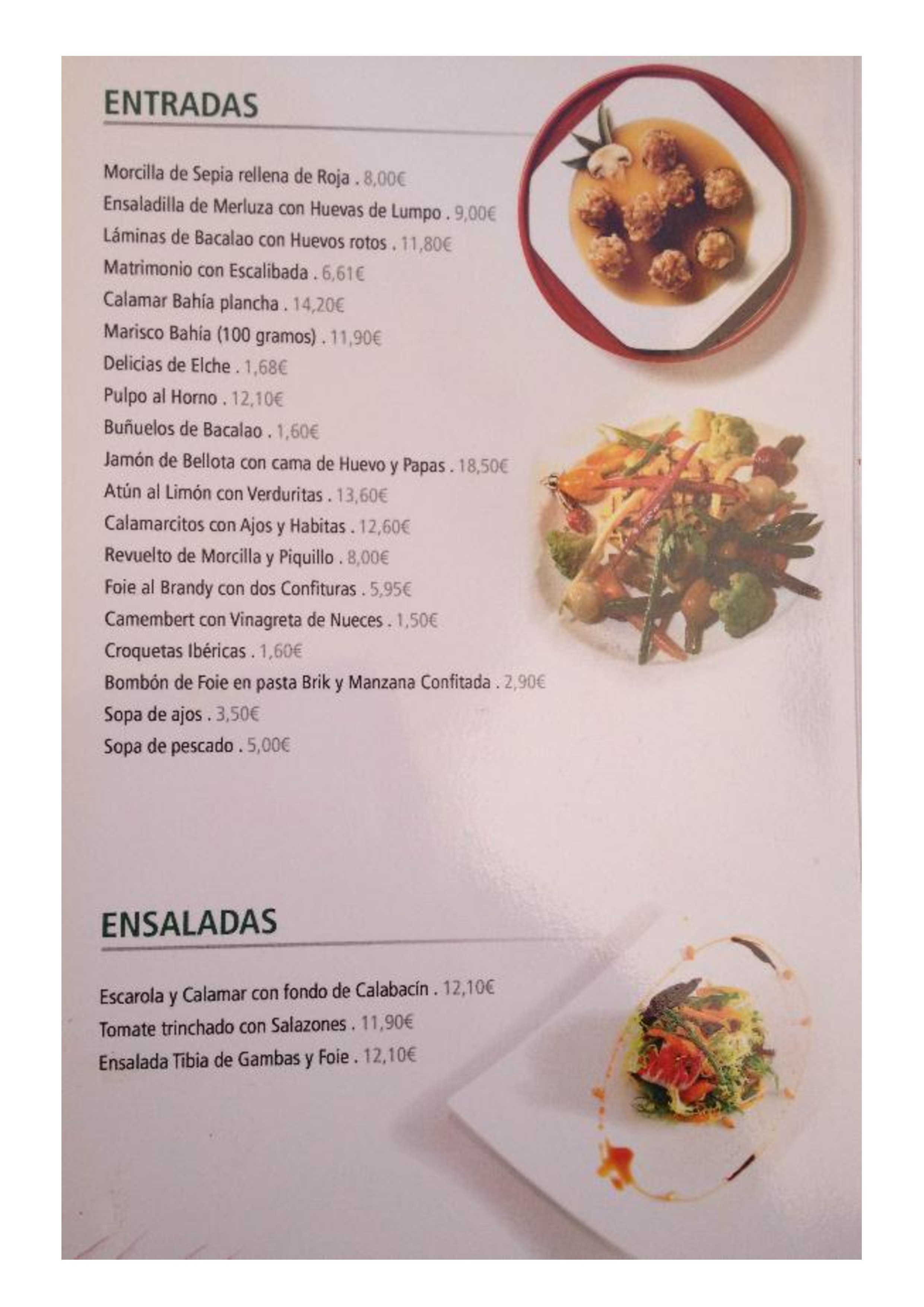  Menu Asador Ilicitano  