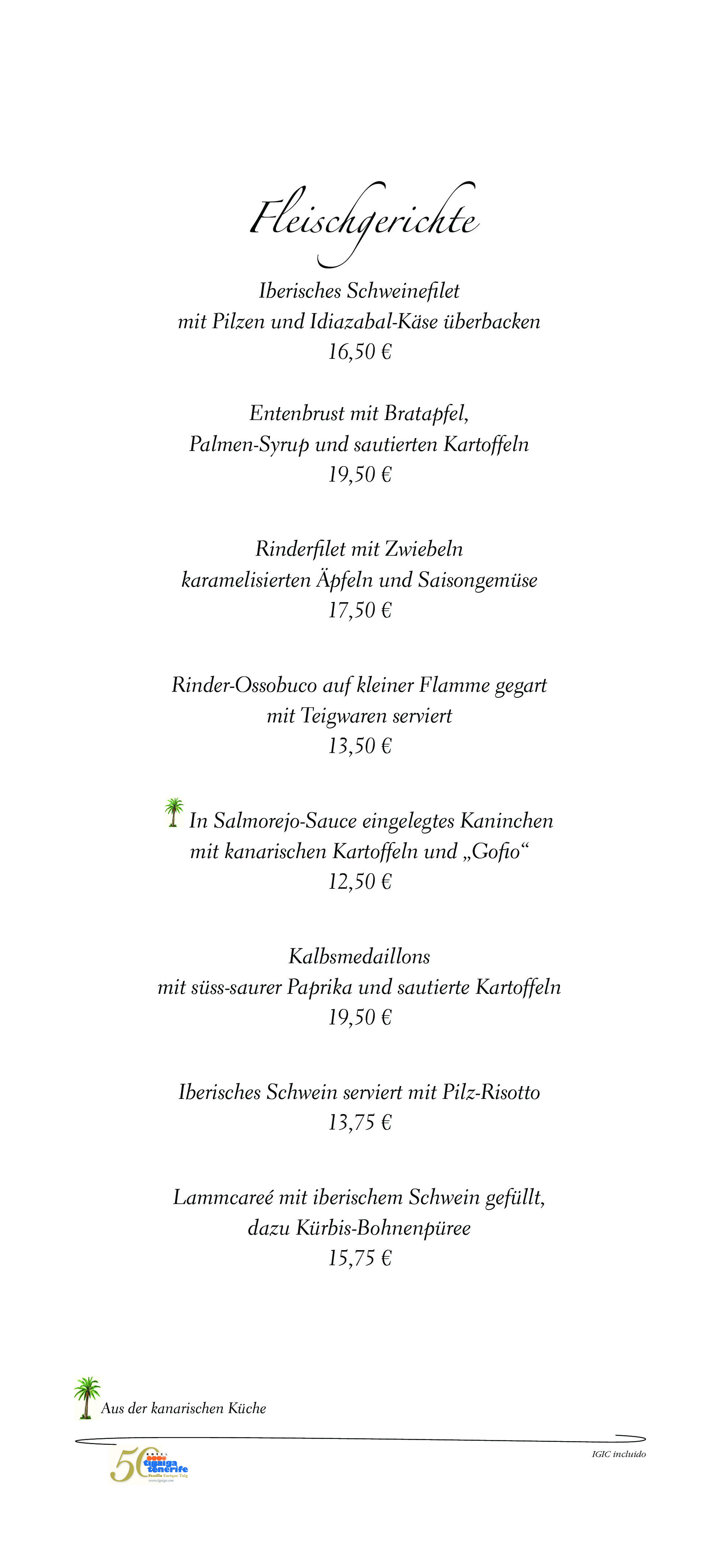  Menu Tinguaro  