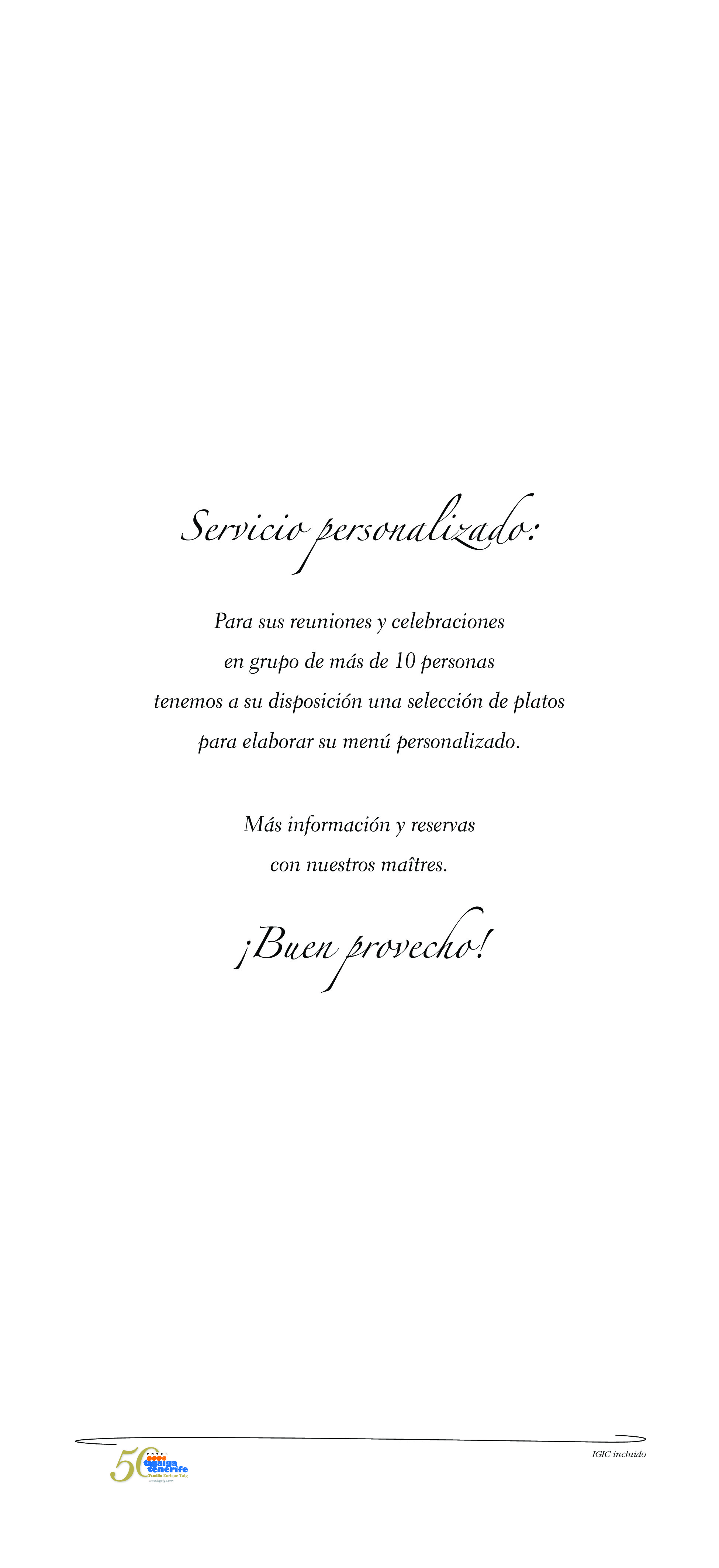  Menu Tinguaro  