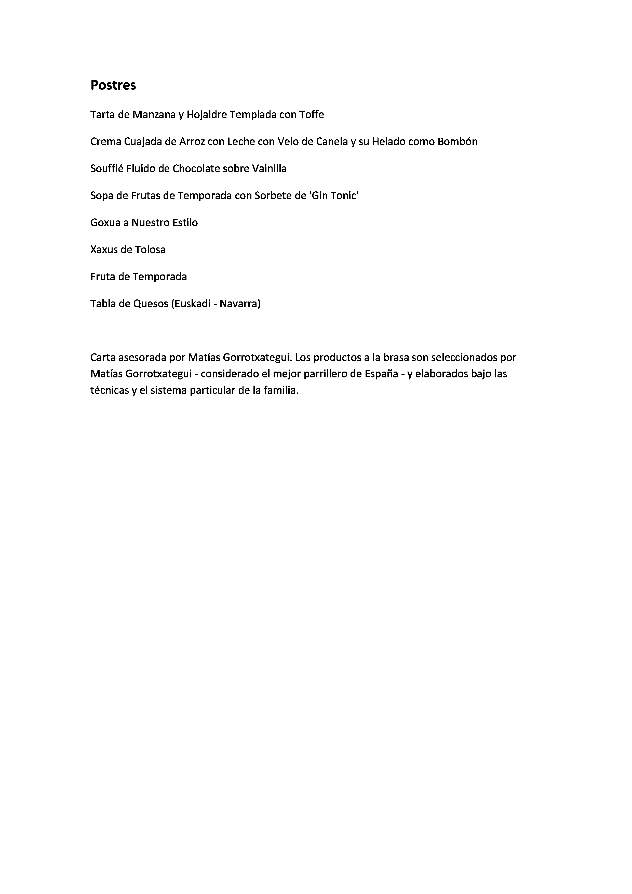  Menu Don Producto y Tu  