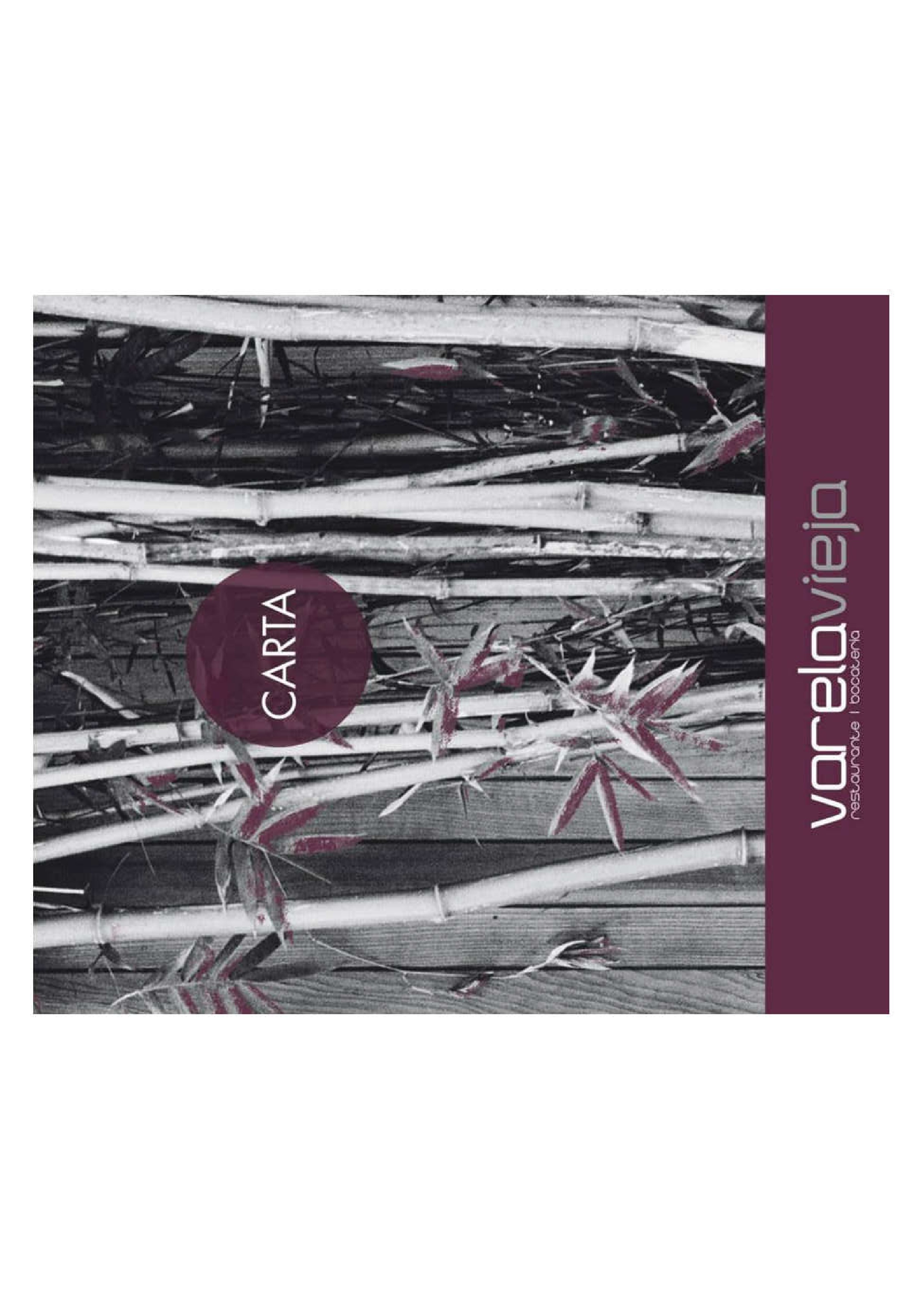  Menu Varela Vieja Restaurante  