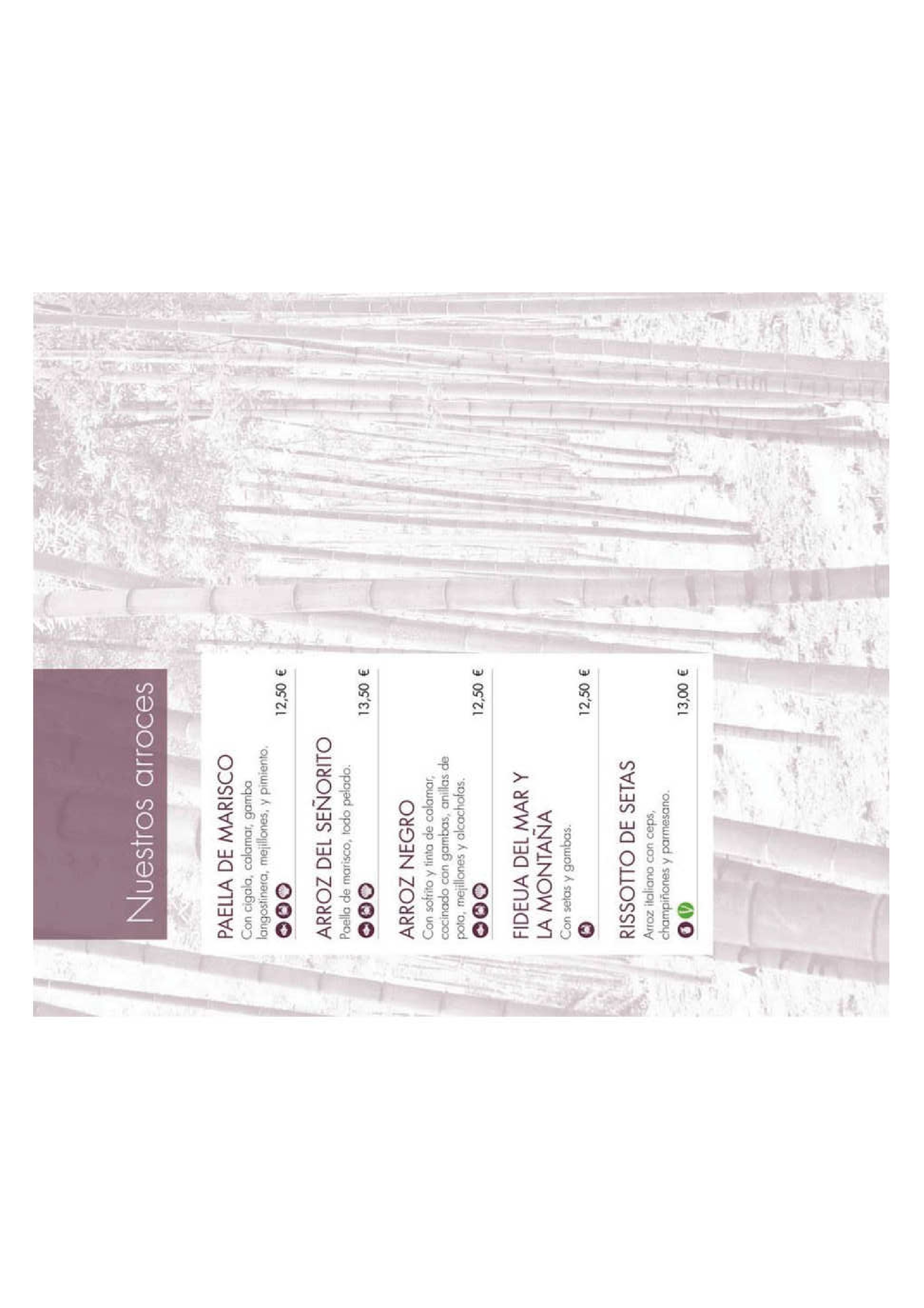  Menu Varela Vieja Restaurante  