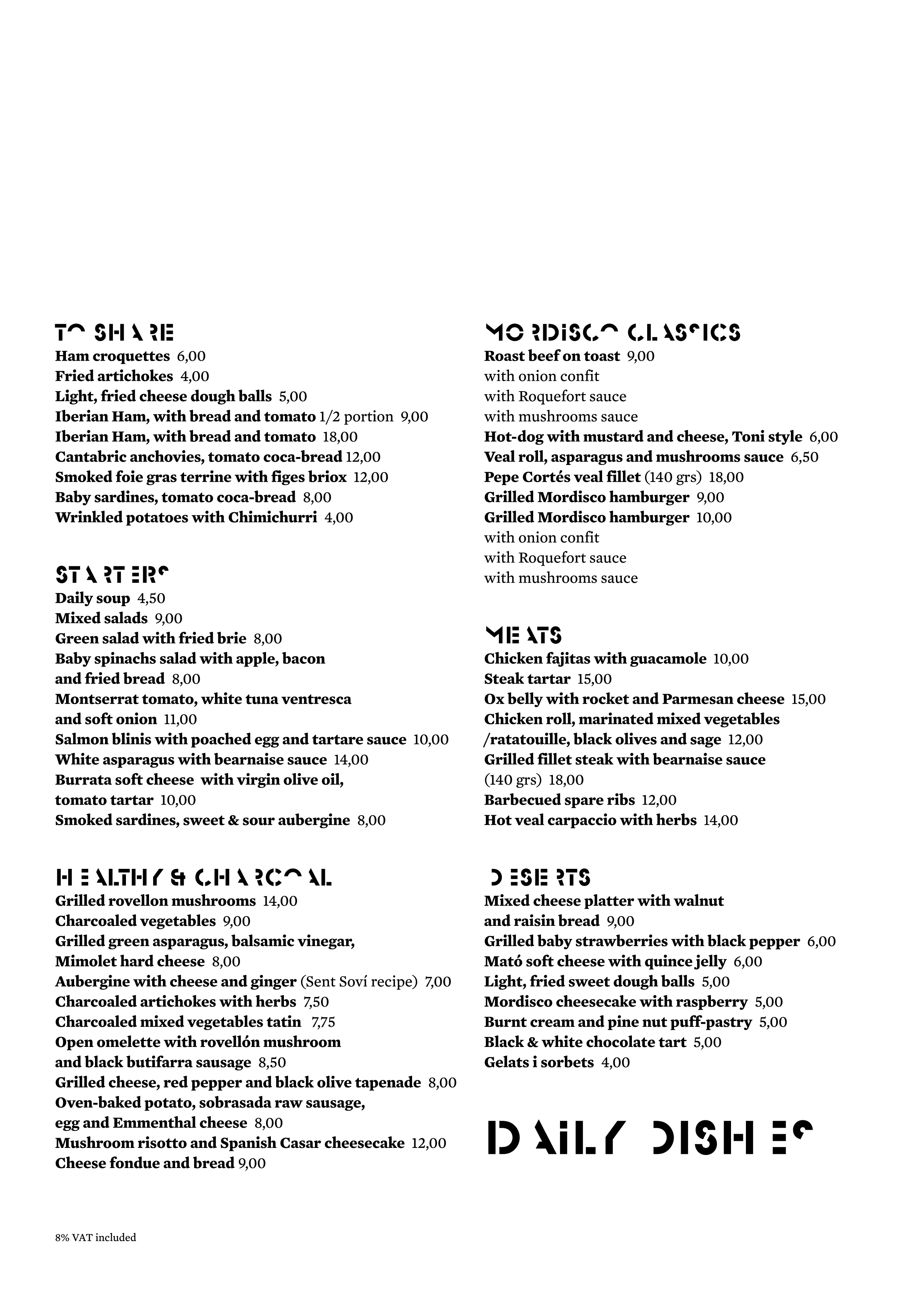  Menu Mordisco  