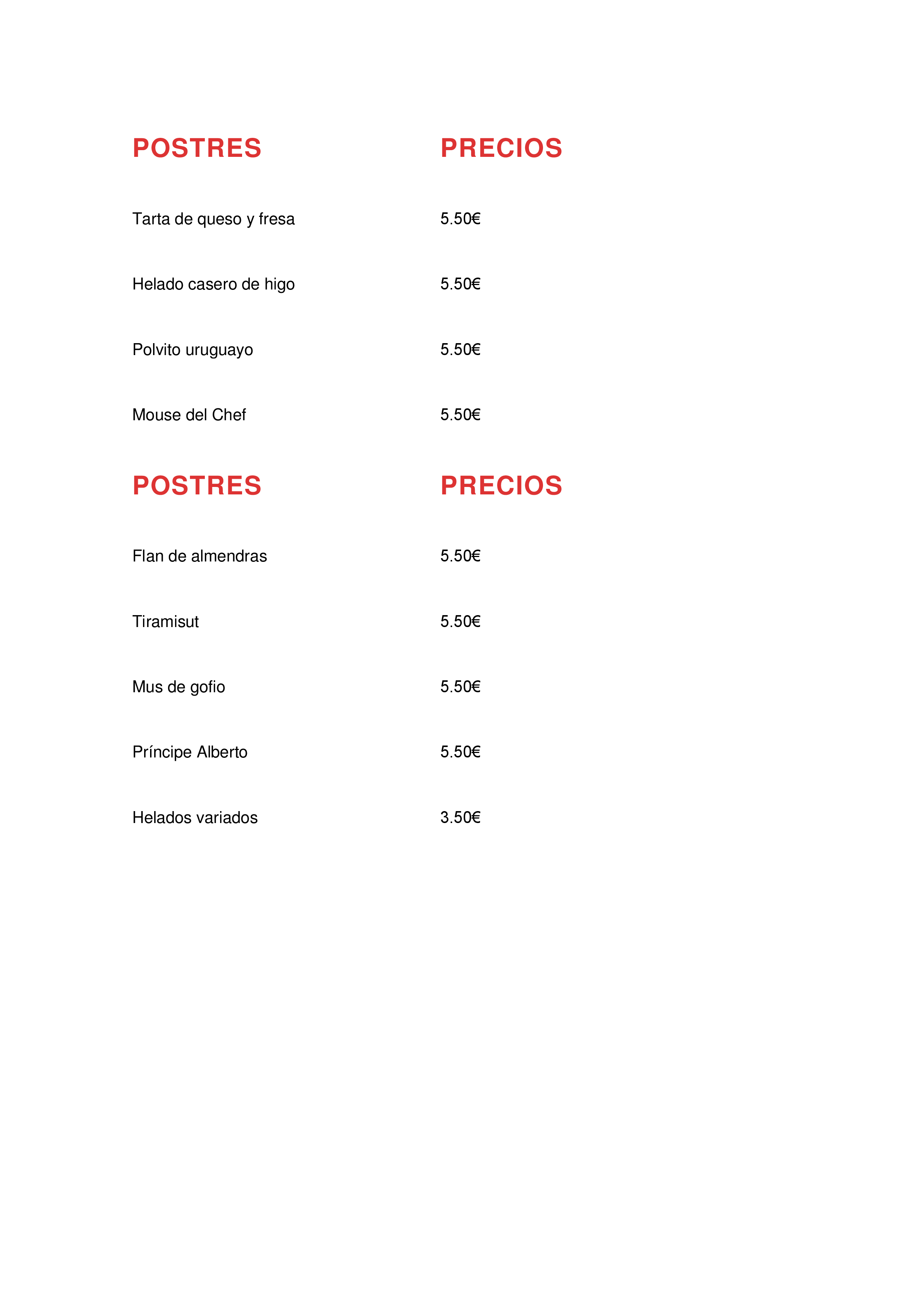  Menu Restaurante Santiago el Grande  