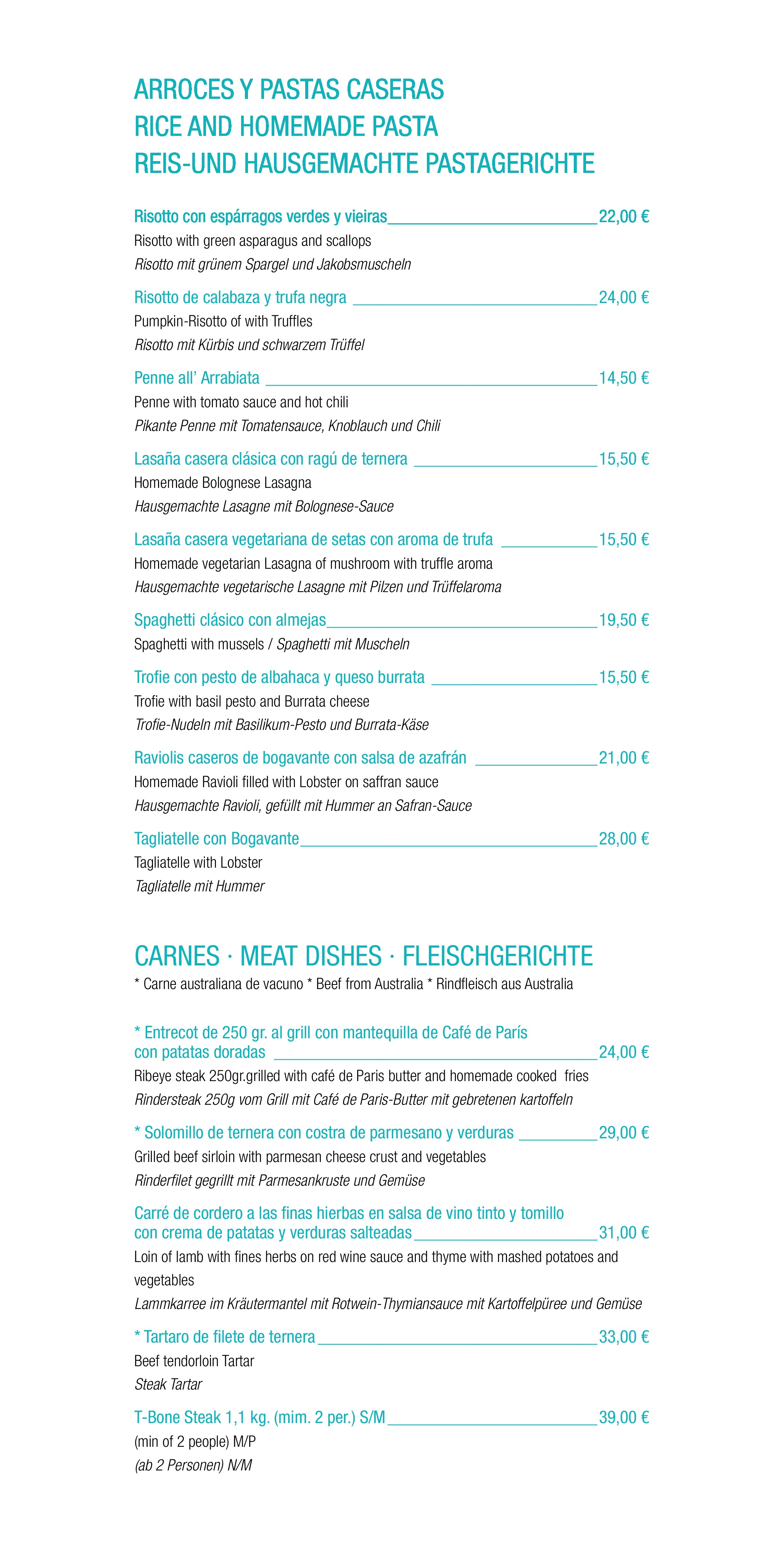  Menu Mar de Nudos  