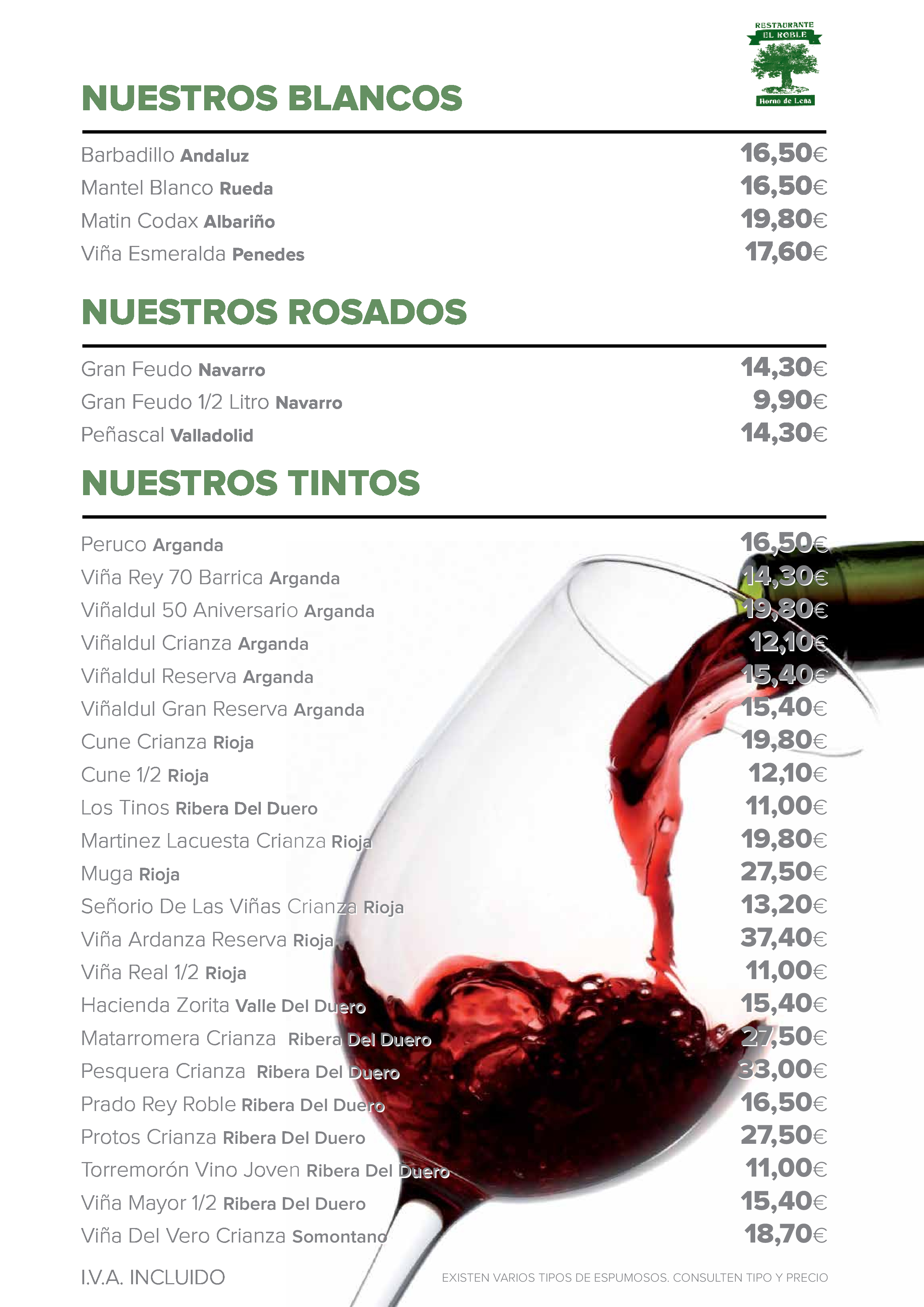  Menu El Rincon del Patio  