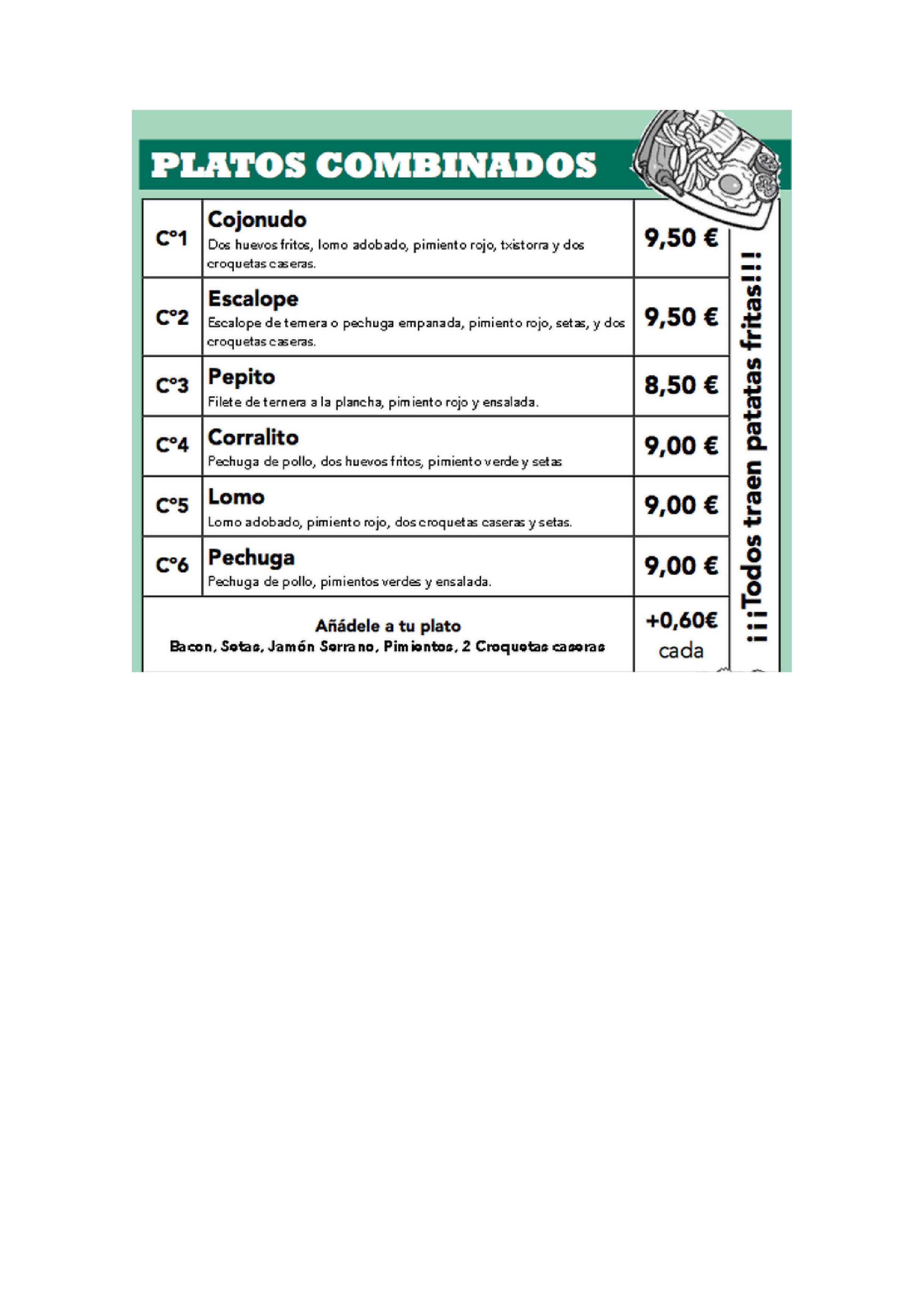  Menu Orlegi Jatetxea  