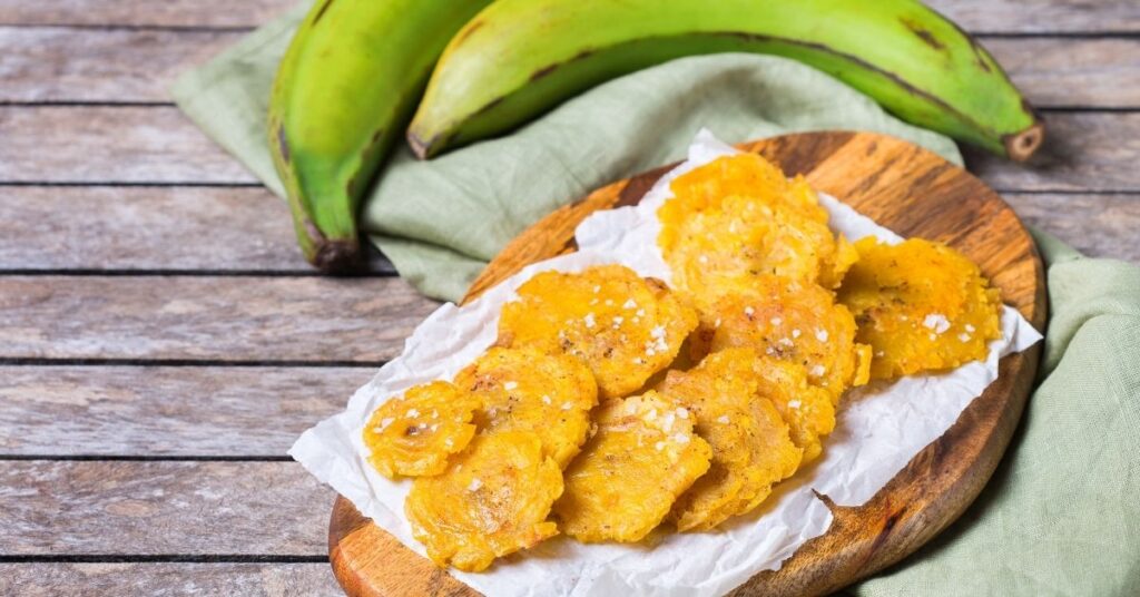 Tostones o patacones tradicionales de Venezuela