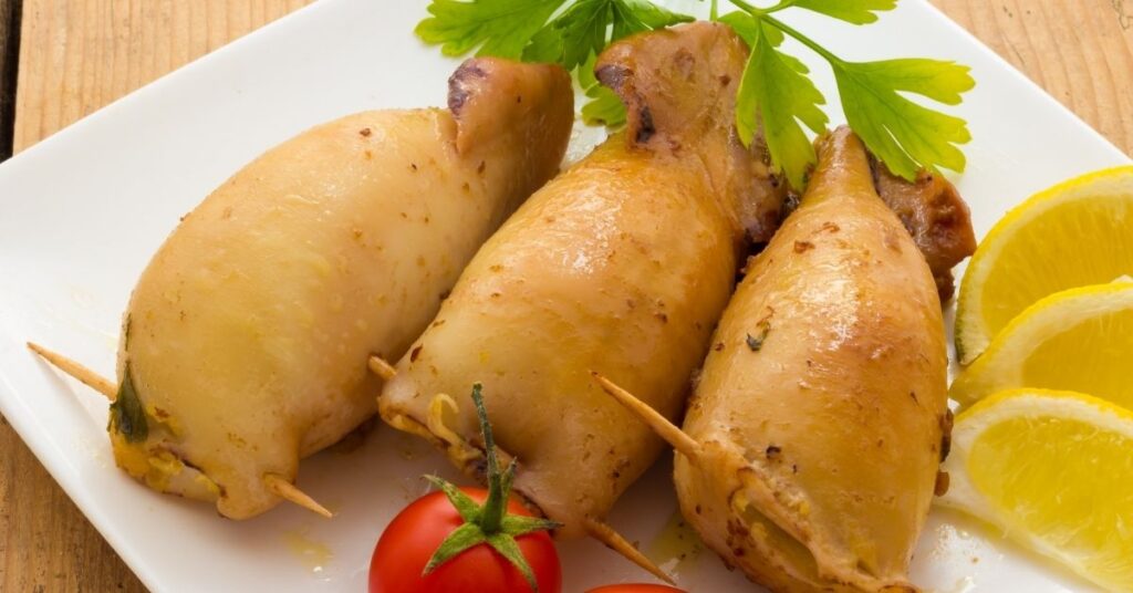 Sepias rellenas, deliciosos platos típicos de italia