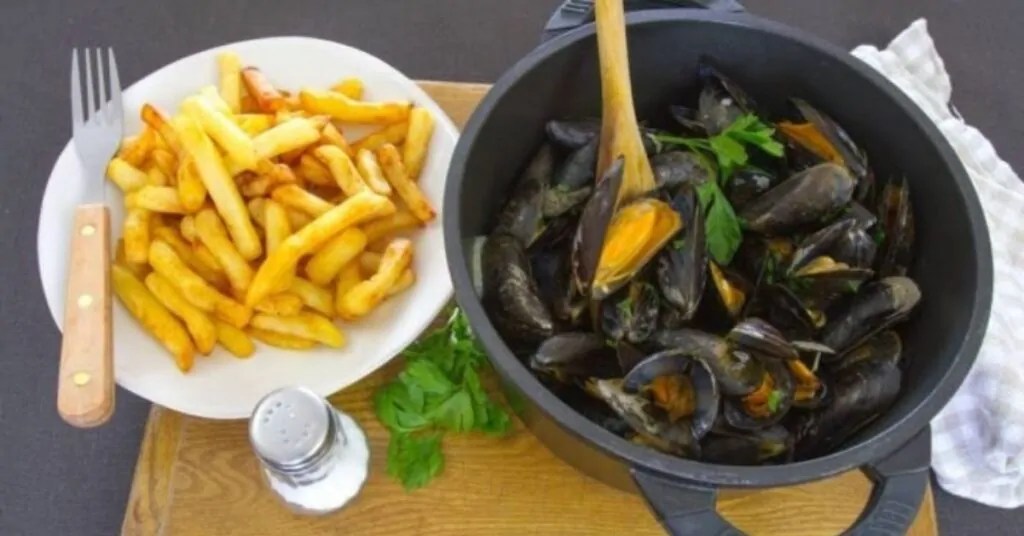 Bélgica: Mejillones con patatas