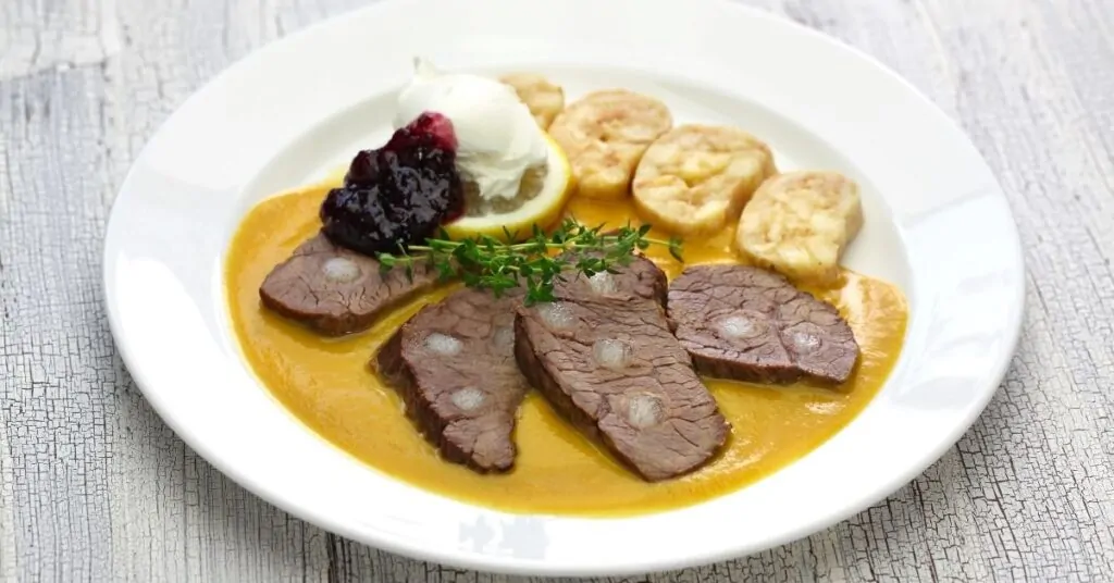 República Checa: Svícková na smetane
