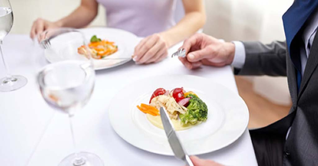 etiqueta en restaurantes italianos