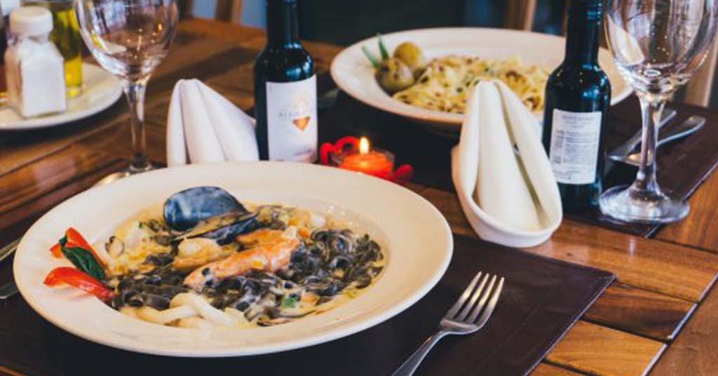 etiqueta en restaurantes italianos