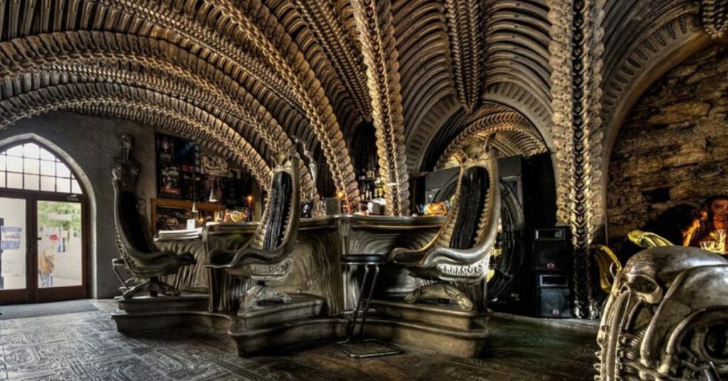 El bar del museo H.R Giger
