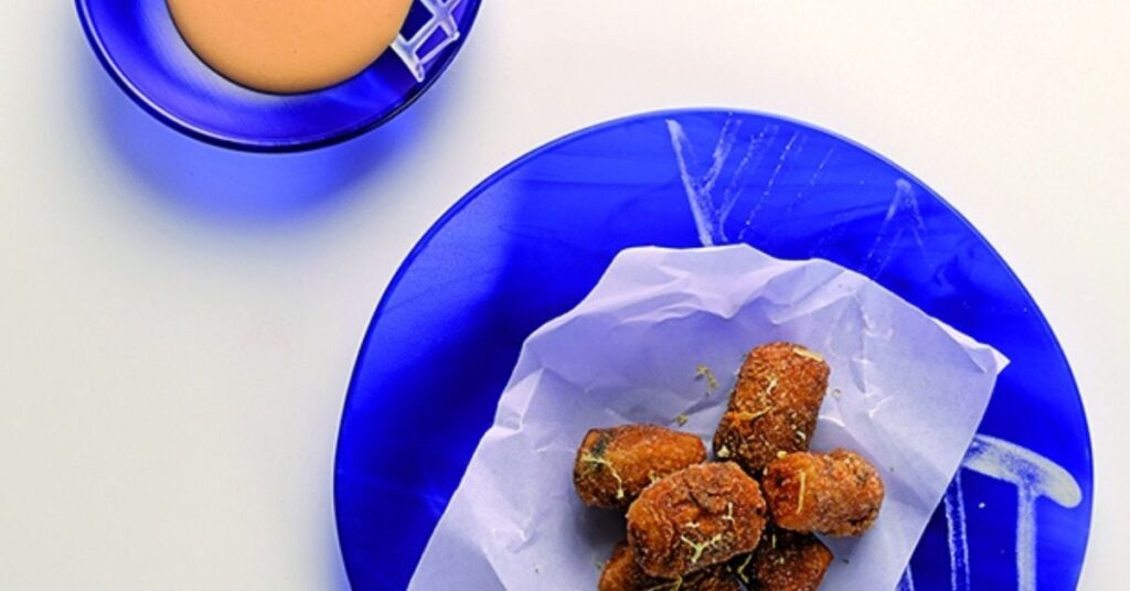Berenjenas con mayonesa de adobo
