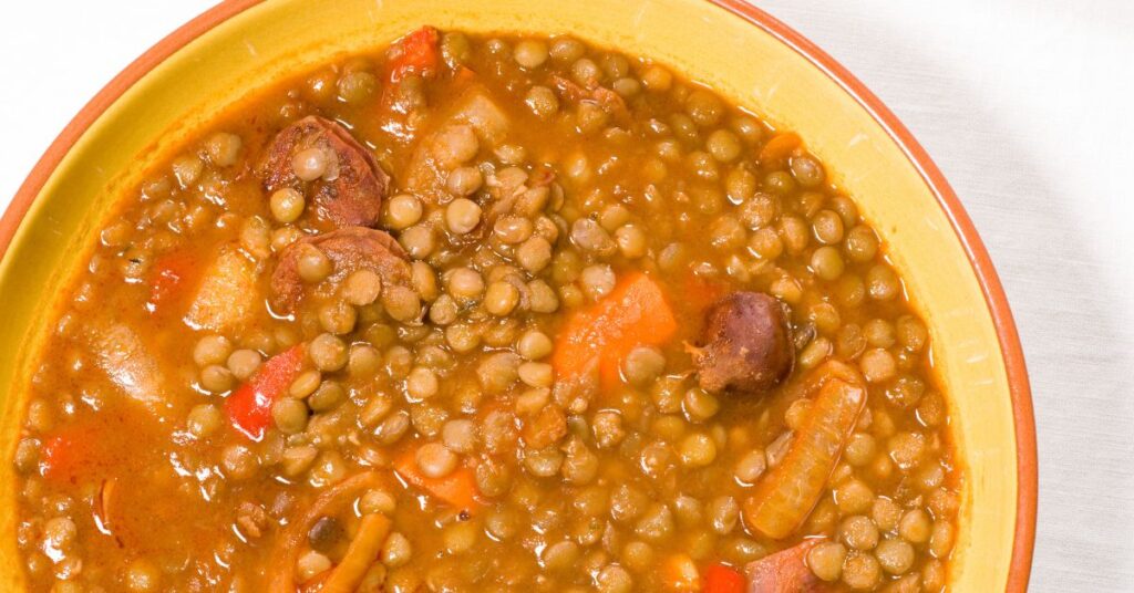 Lentejas con chorizo