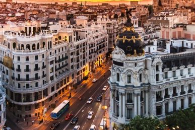 Restaurantes en la Gran Vía de Madrid