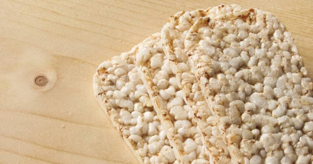 Barras de arroz inflado casero