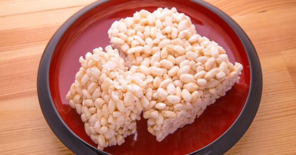 Cereal de arroz inflado casero