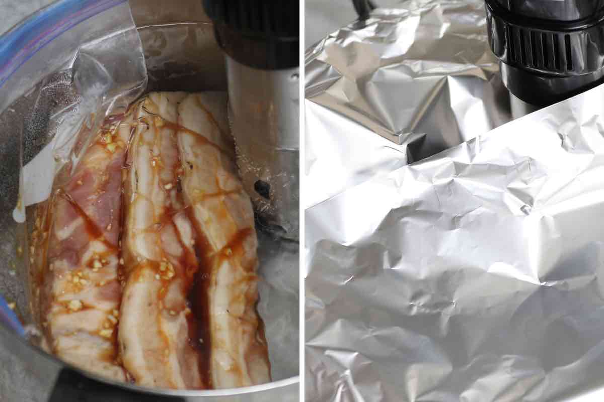 Panceta de cerdo al vacío Paso 3