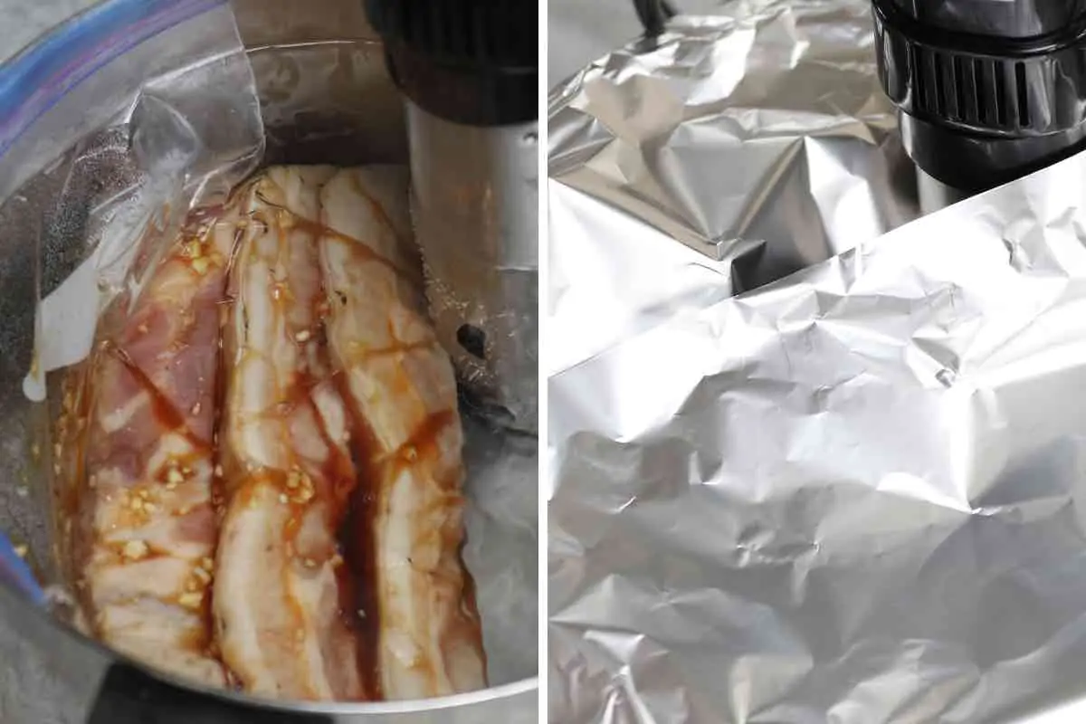 Panceta de cerdo al vacío Paso 3