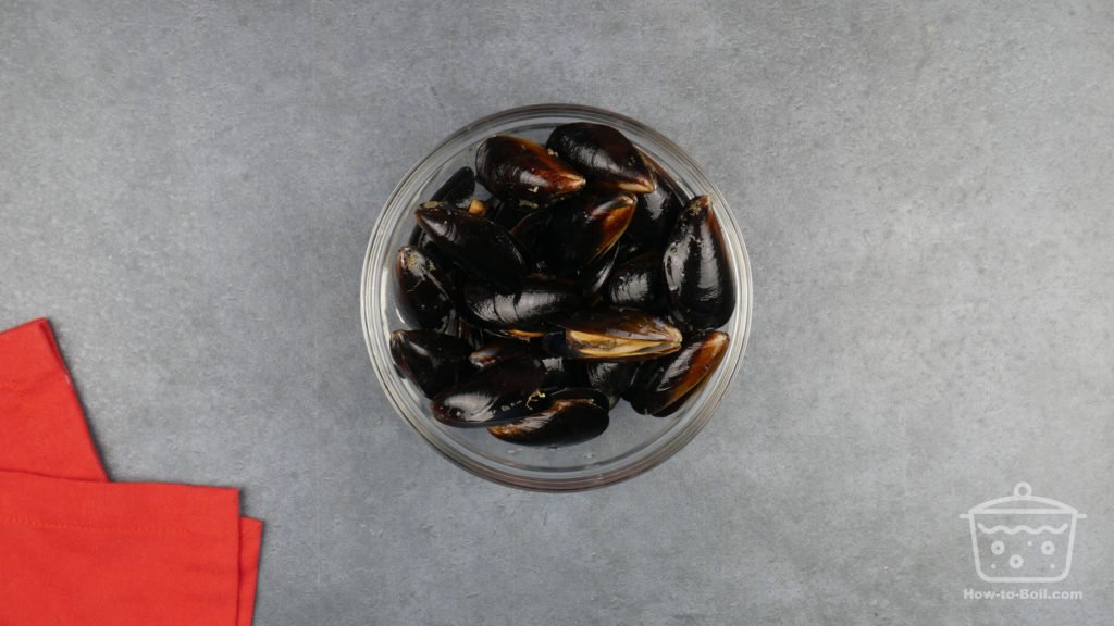 preparar mejillones antes de hervir