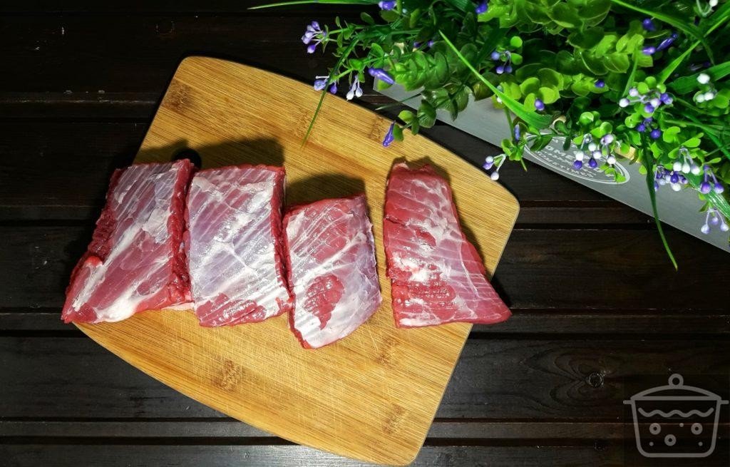 corta la carne de res