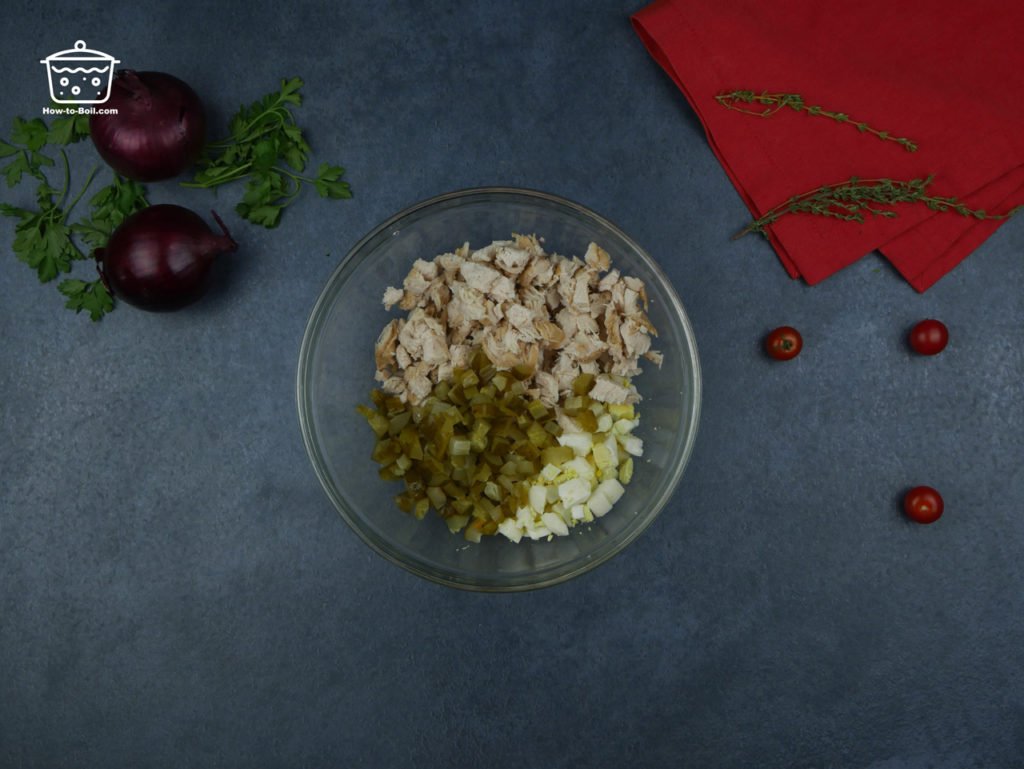 corta la cebolla verde