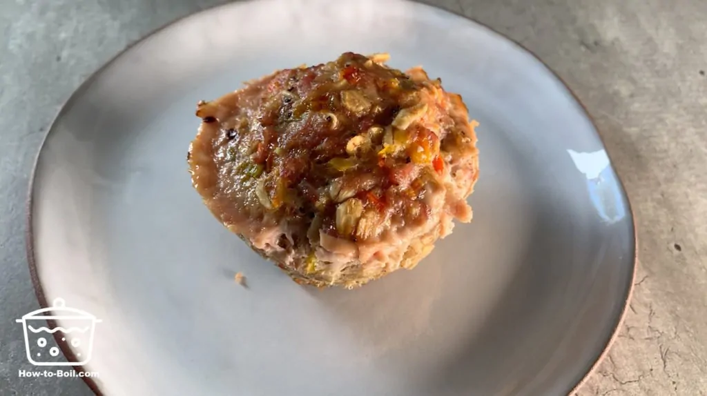muffin de pavo