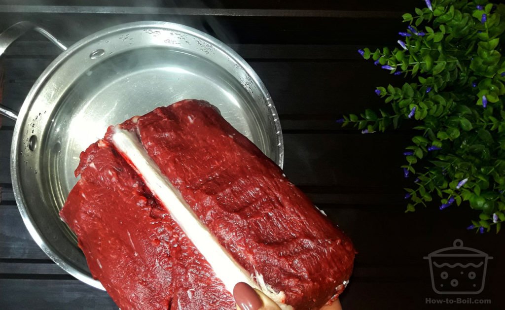 cordero en la sartén