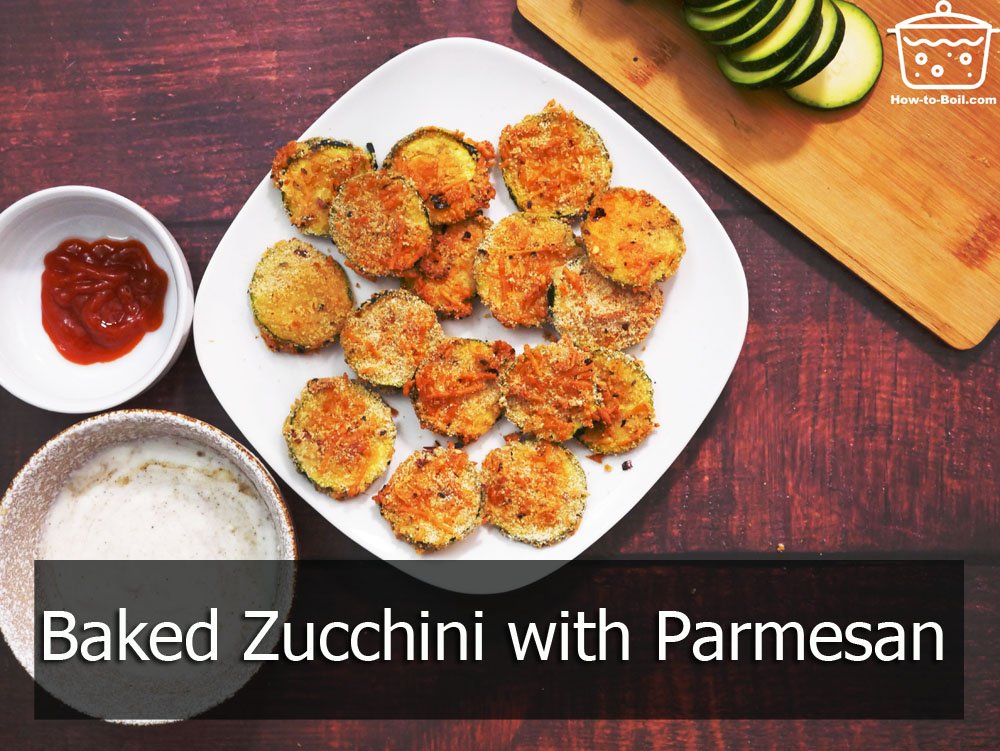 calabacín al horno con parmesano