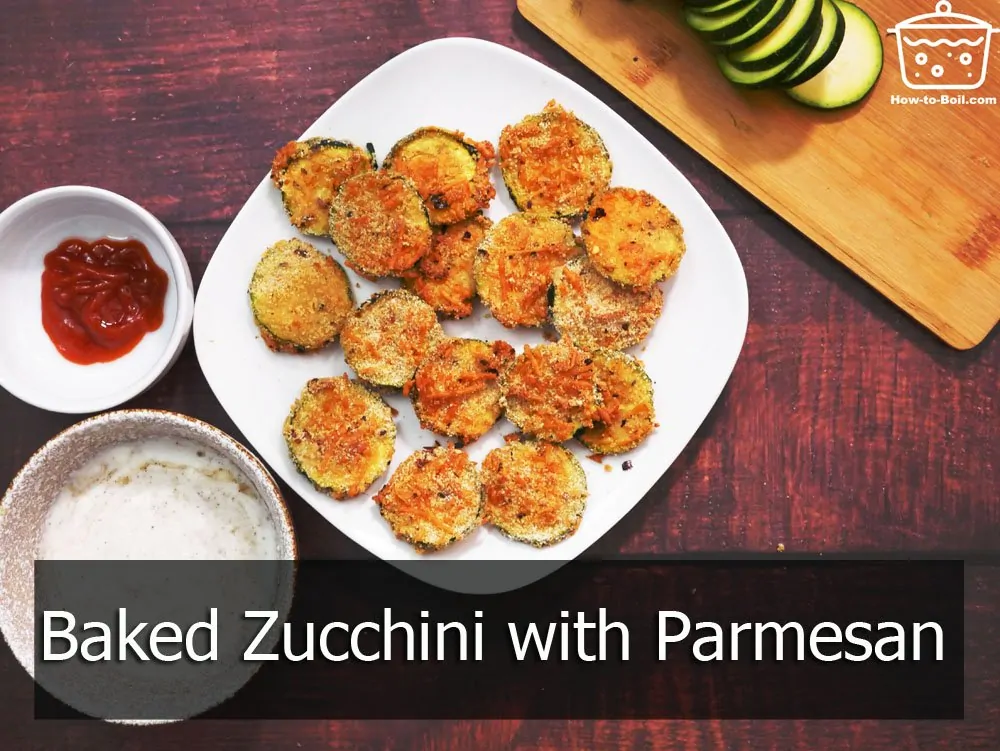 calabacín al horno con parmesano