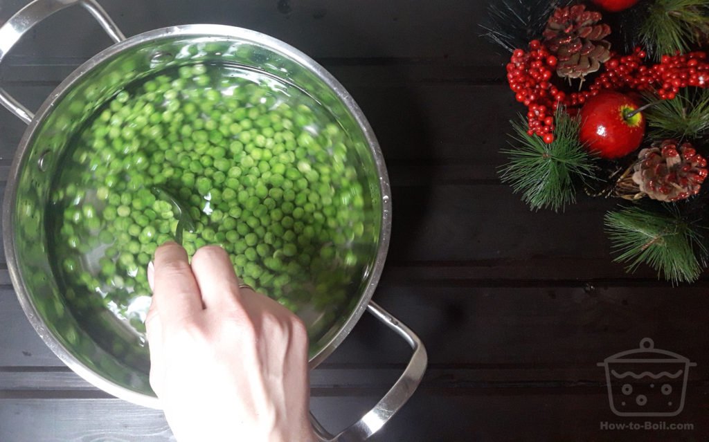 300 gramos de guisantes